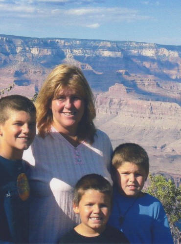 Steven, Amy, Alex, Kyle – Grand Canyon-2007